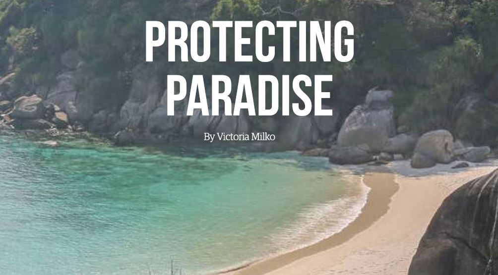 Protecting paradise by Victoria Milko